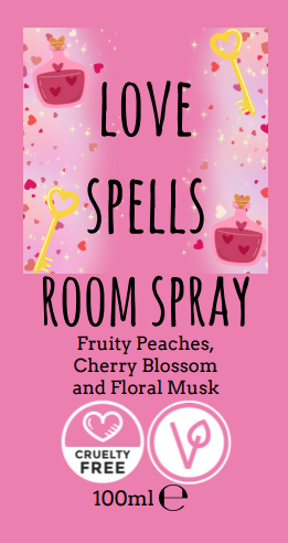 'Love Spells' Room Spray-150ml