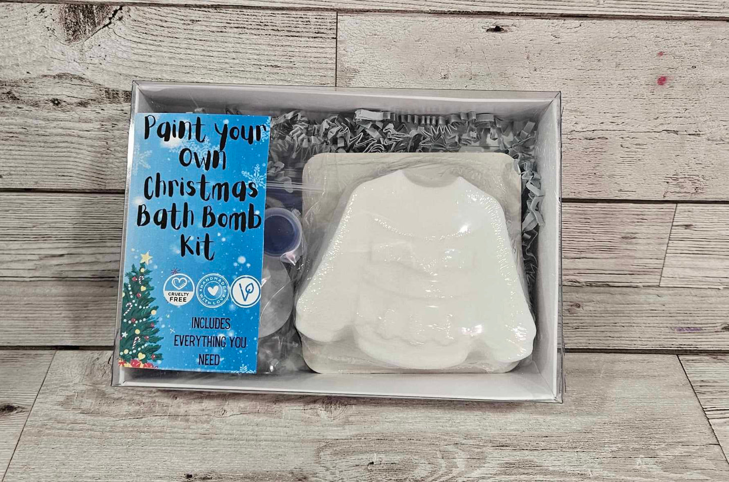 'Christmas Jumper' Paint your own Bath Bomb Kit