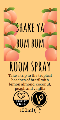 'Shake ya Bum Bum' Room Spray-150ml