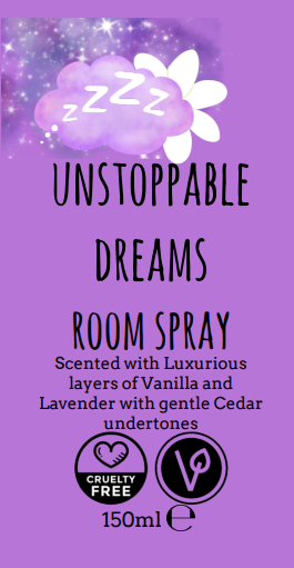 'Unstoppable Dreams' Room Spray-150ml