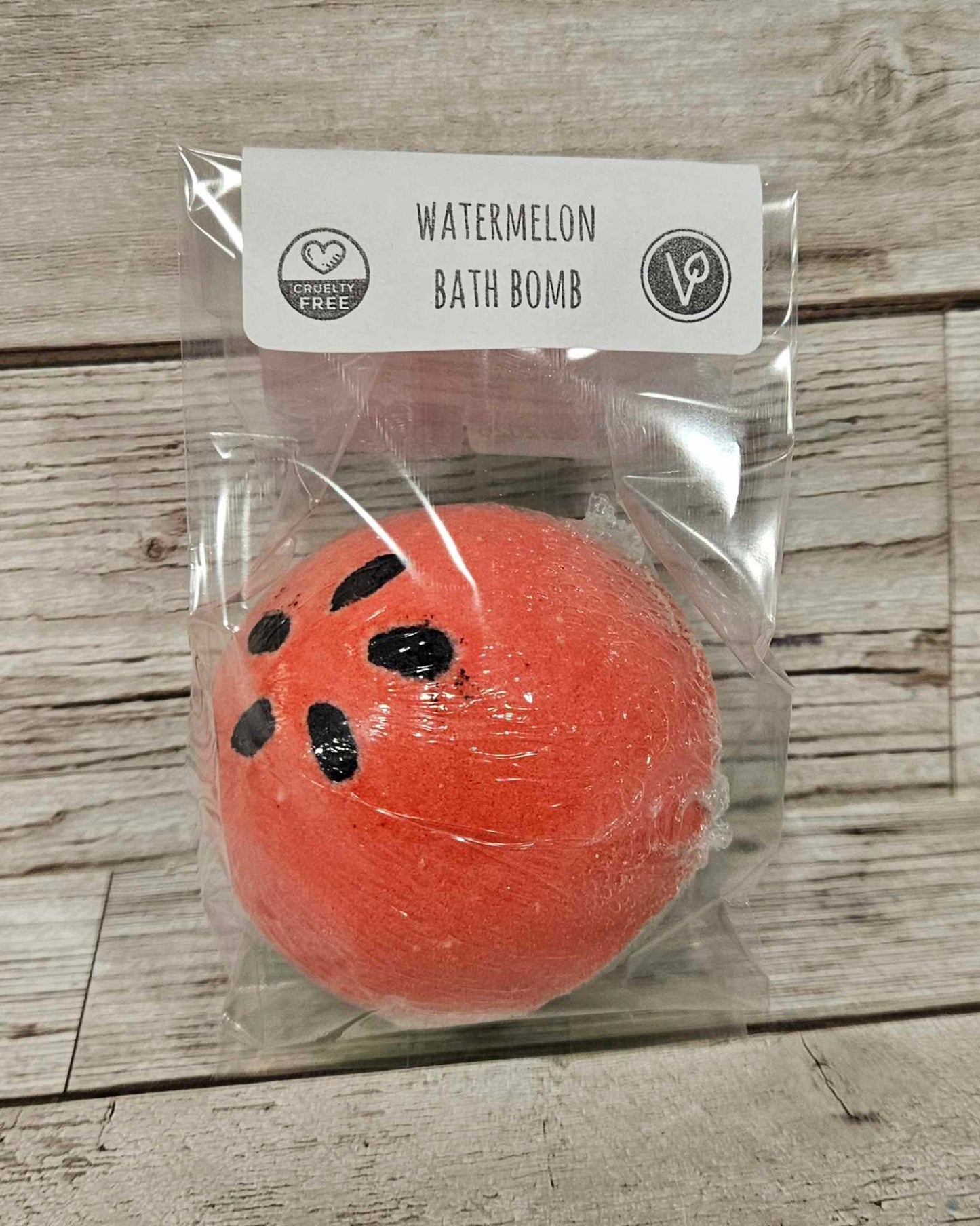 'Watermelon' Jumbo Round Bath Bomb-260g