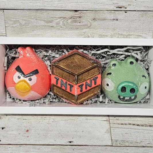 'Angry Birdie' Bath Bomb Set