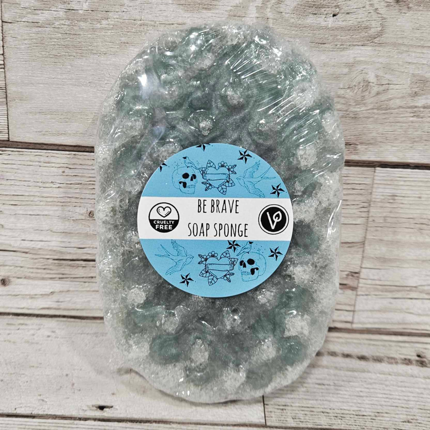 'Be Brave' Exfoliating Soap Sponge