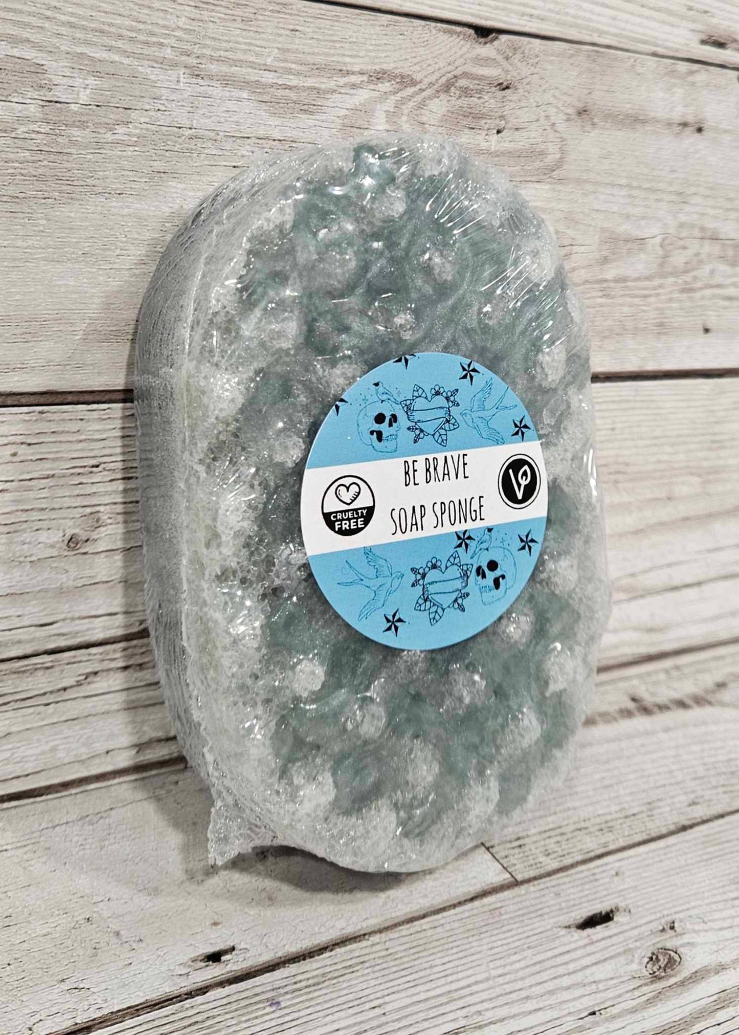 'Be Brave' Exfoliating Soap Sponge