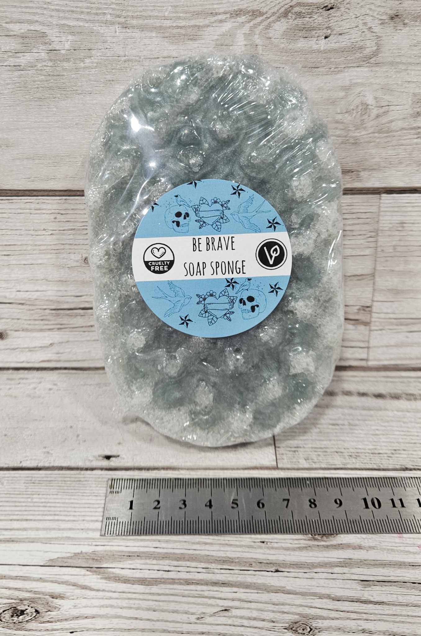 'Be Brave' Exfoliating Soap Sponge
