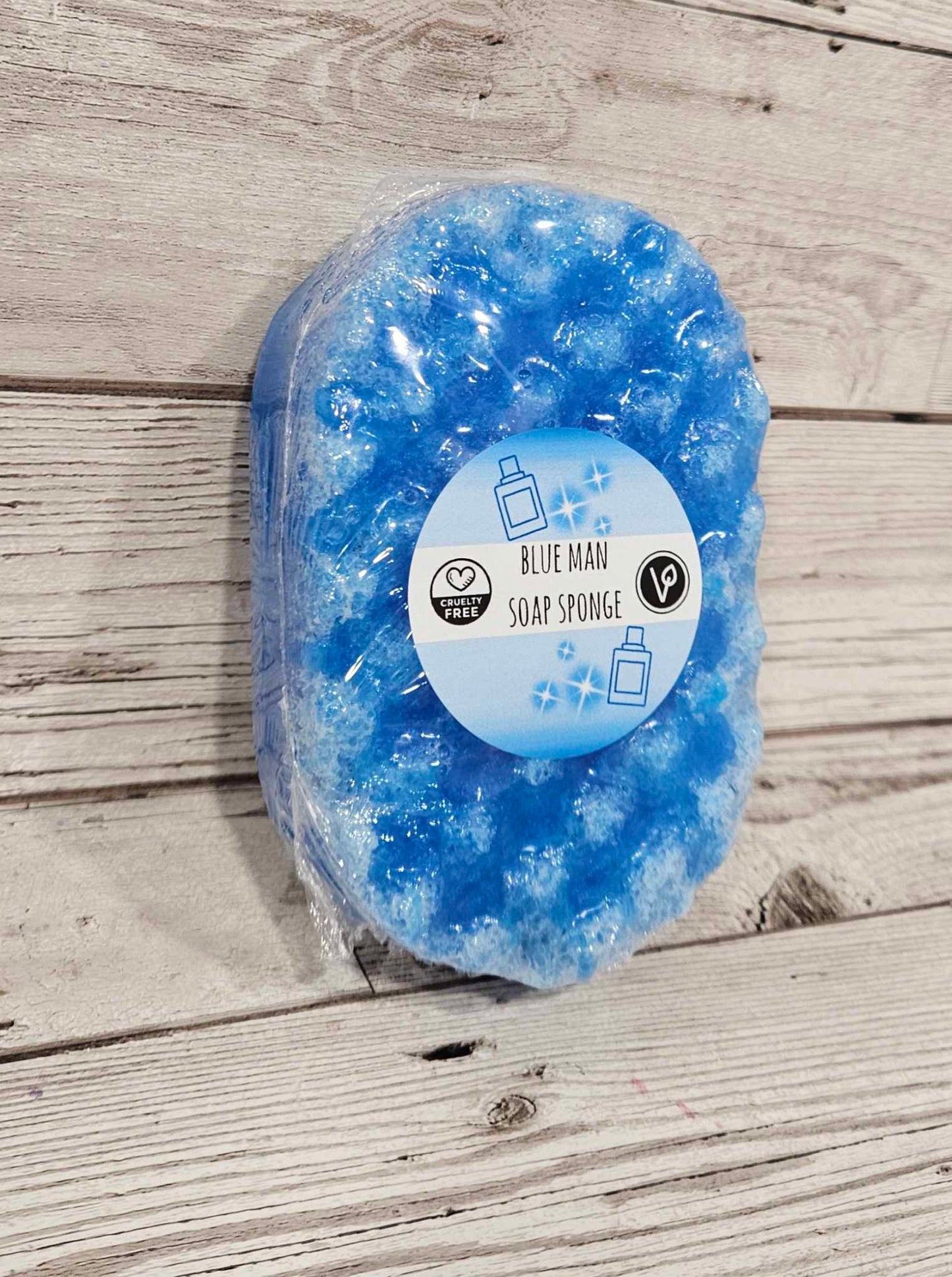 'Blue Man' Exfoliating Soap Sponge (Fragrance is being discontinued)