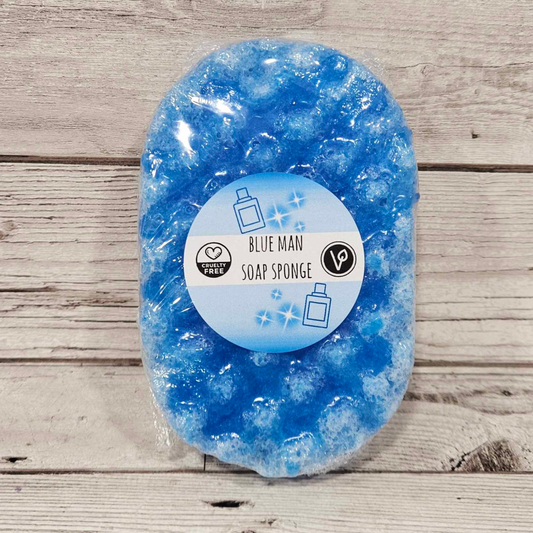 'Blue Man' Exfoliating Soap Sponge