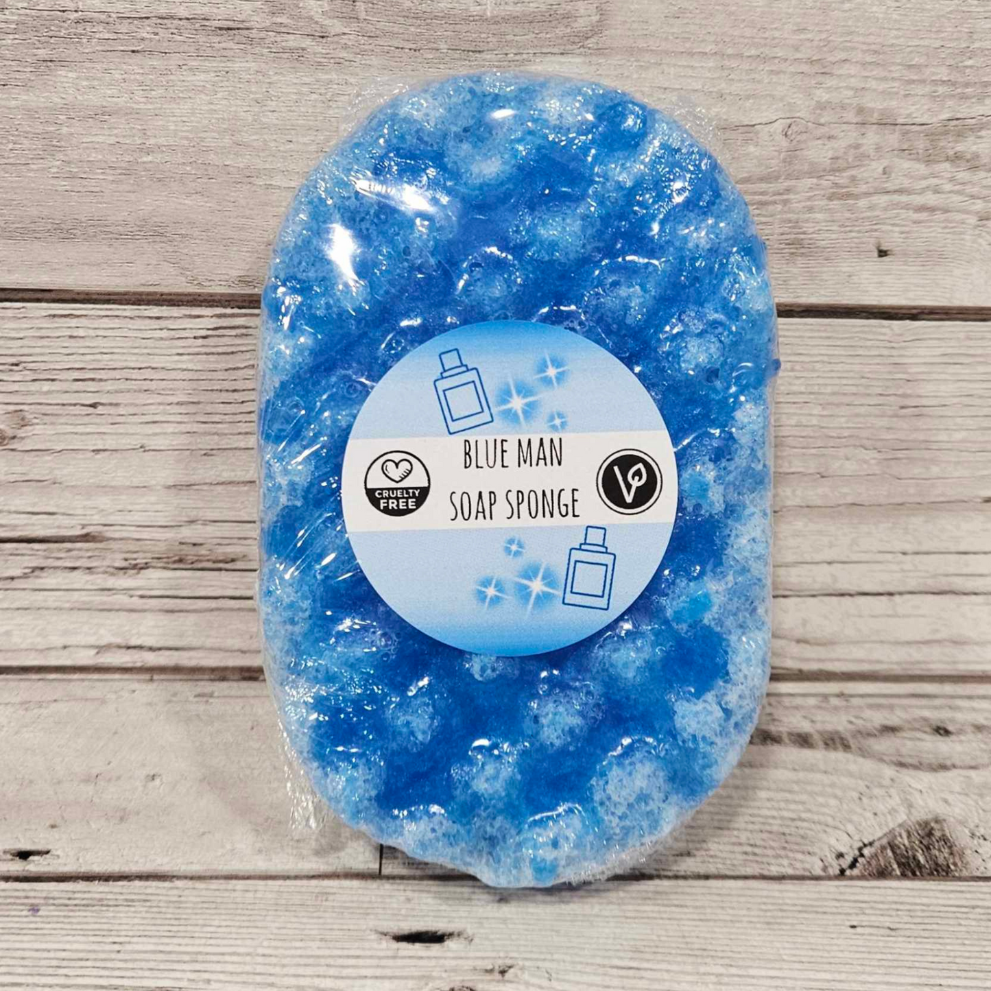 'Blue Man' Exfoliating Soap Sponge (Fragrance is being discontinued)
