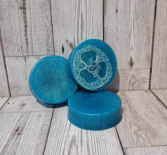 Do you want to build a snowman Loofah Soap Bar