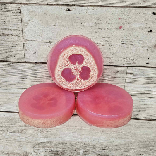 'Candy Floss' Loofah Soap Bar