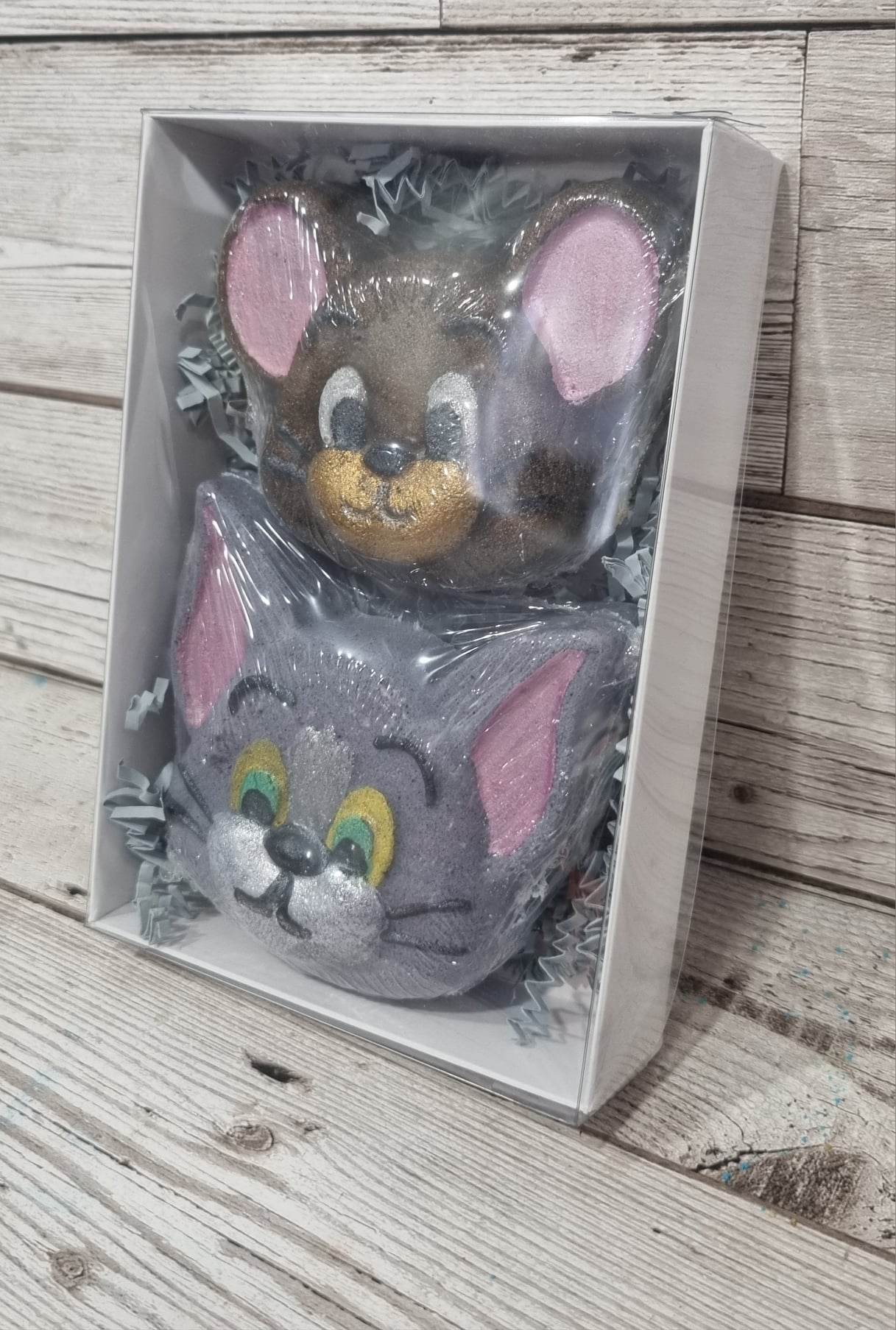 'Cat and Mouse' Bath Bomb Gift Set