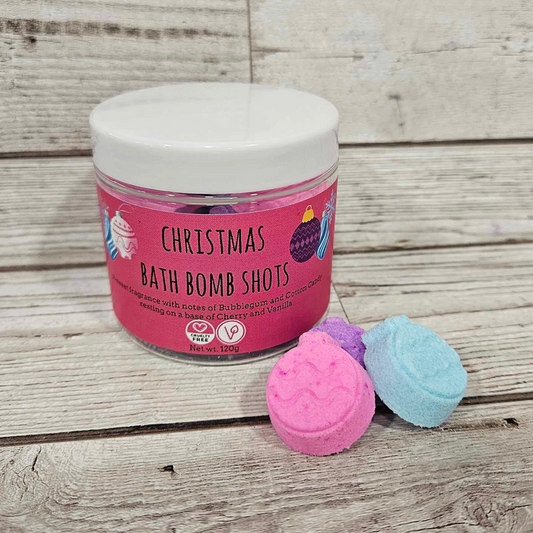 Christmas Mini Bath Bomb Shots-160g