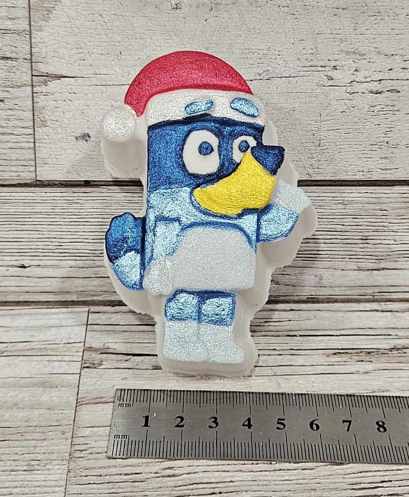 Christmas Blue Dog Bath Bomb