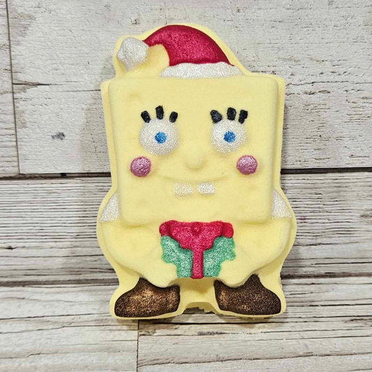 Christmas Spongy Bath Bomb