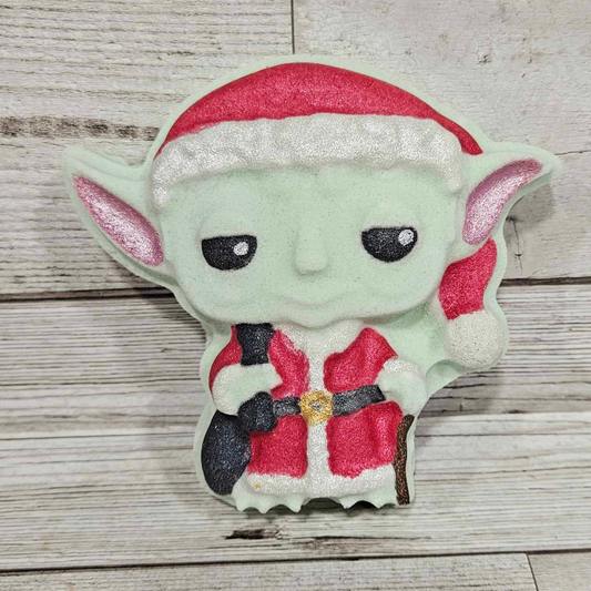 Christmas Yoda Bath Bomb