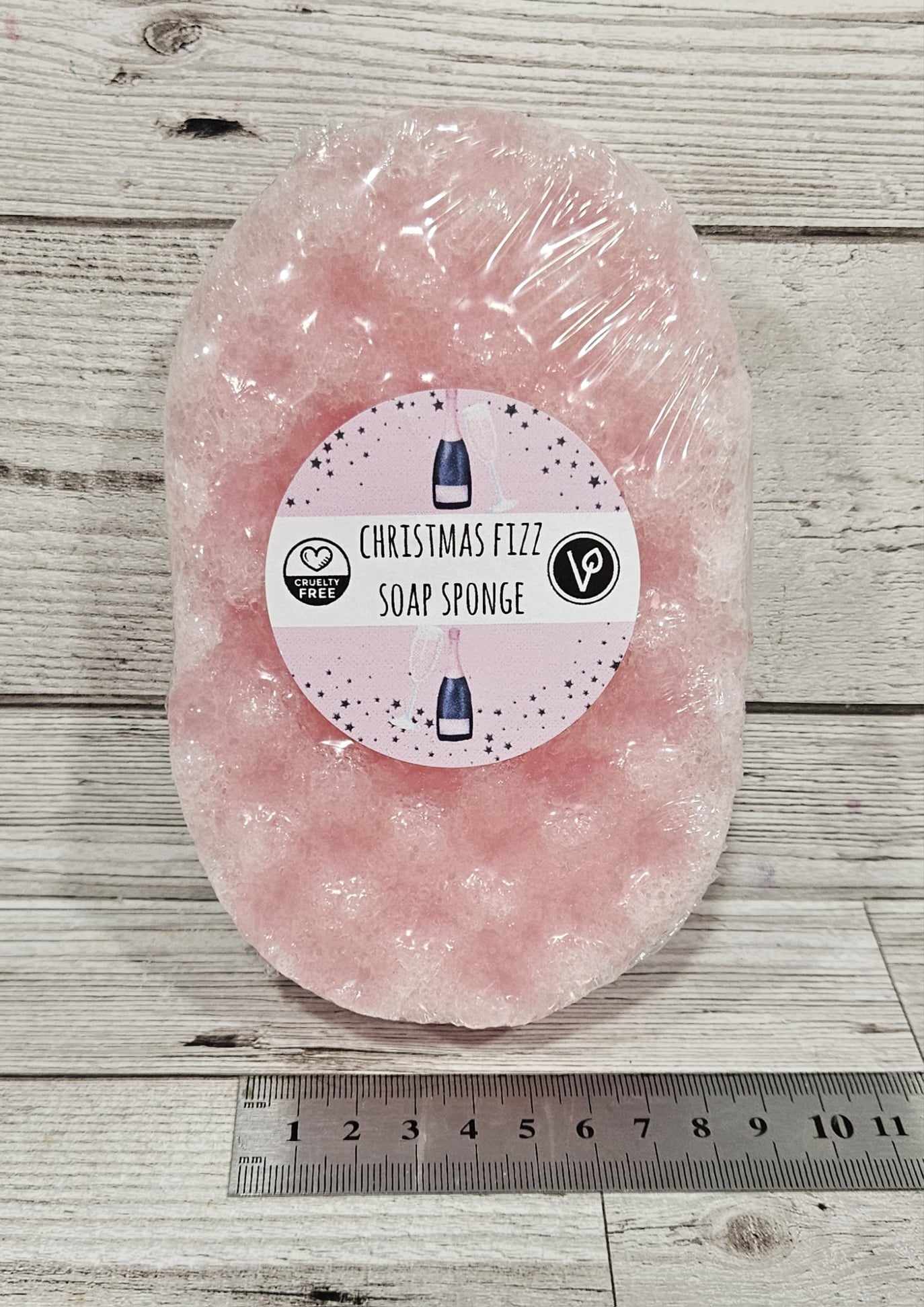 Christmas Fizz Soap Sponge
