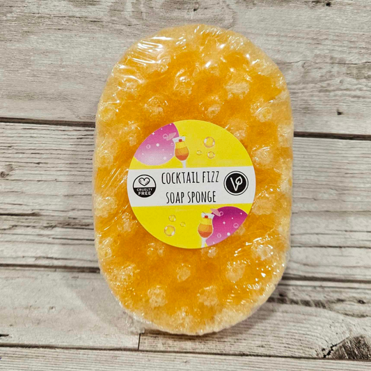 'Cocktail Fizz' Exfoliating Soap Sponge