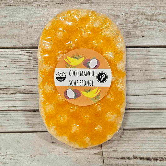 'Coco Mango' Exfoliating Soap Sponge