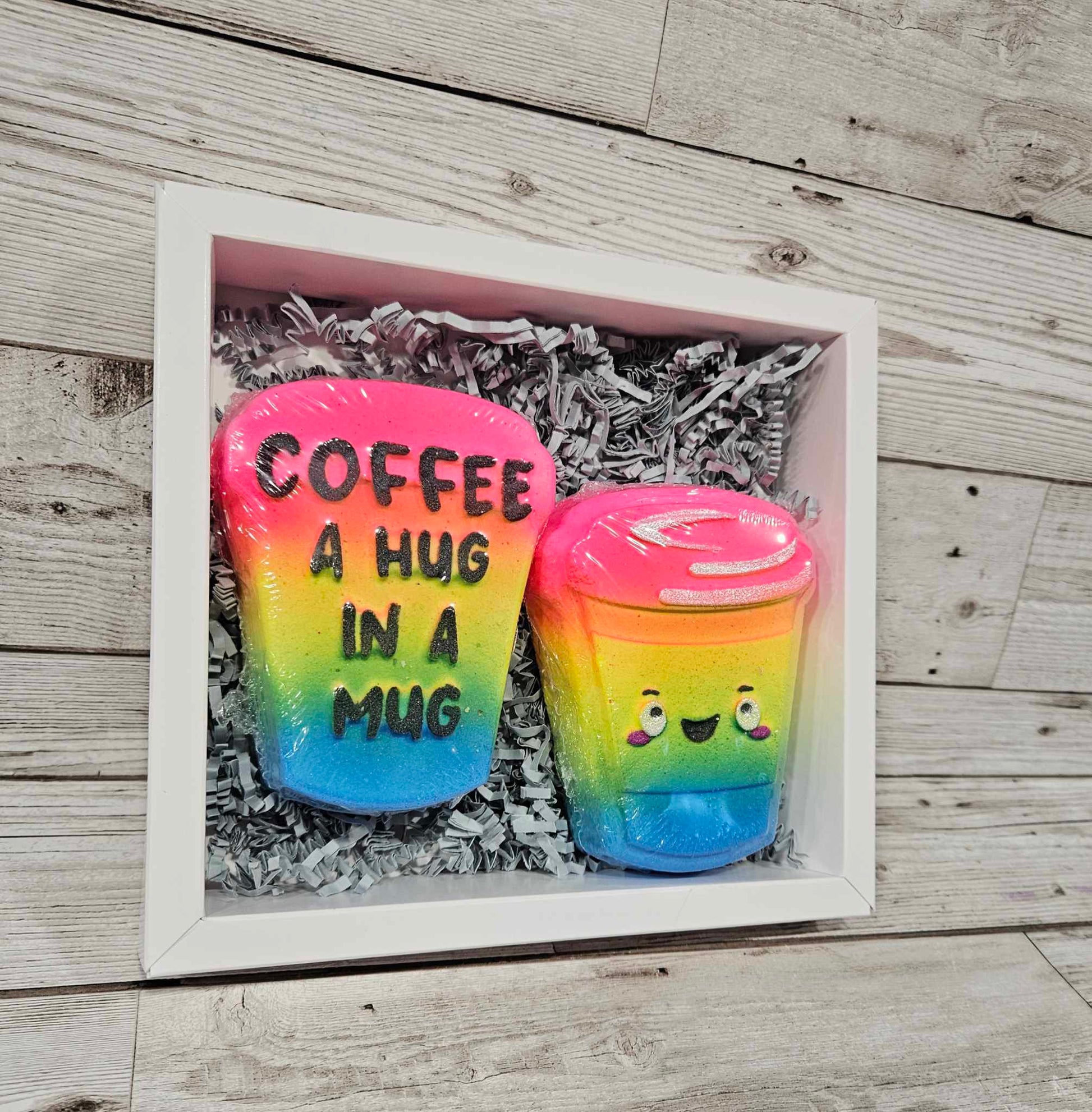 Coffee-A hug in a mug Set of 2 Bath Bombs – The Soap Sisters