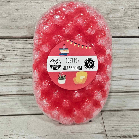 'Cosy PJs' Exfoliating Soap Sponge