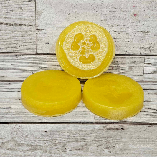 'Fizzy Star' Loofah Soap Bar