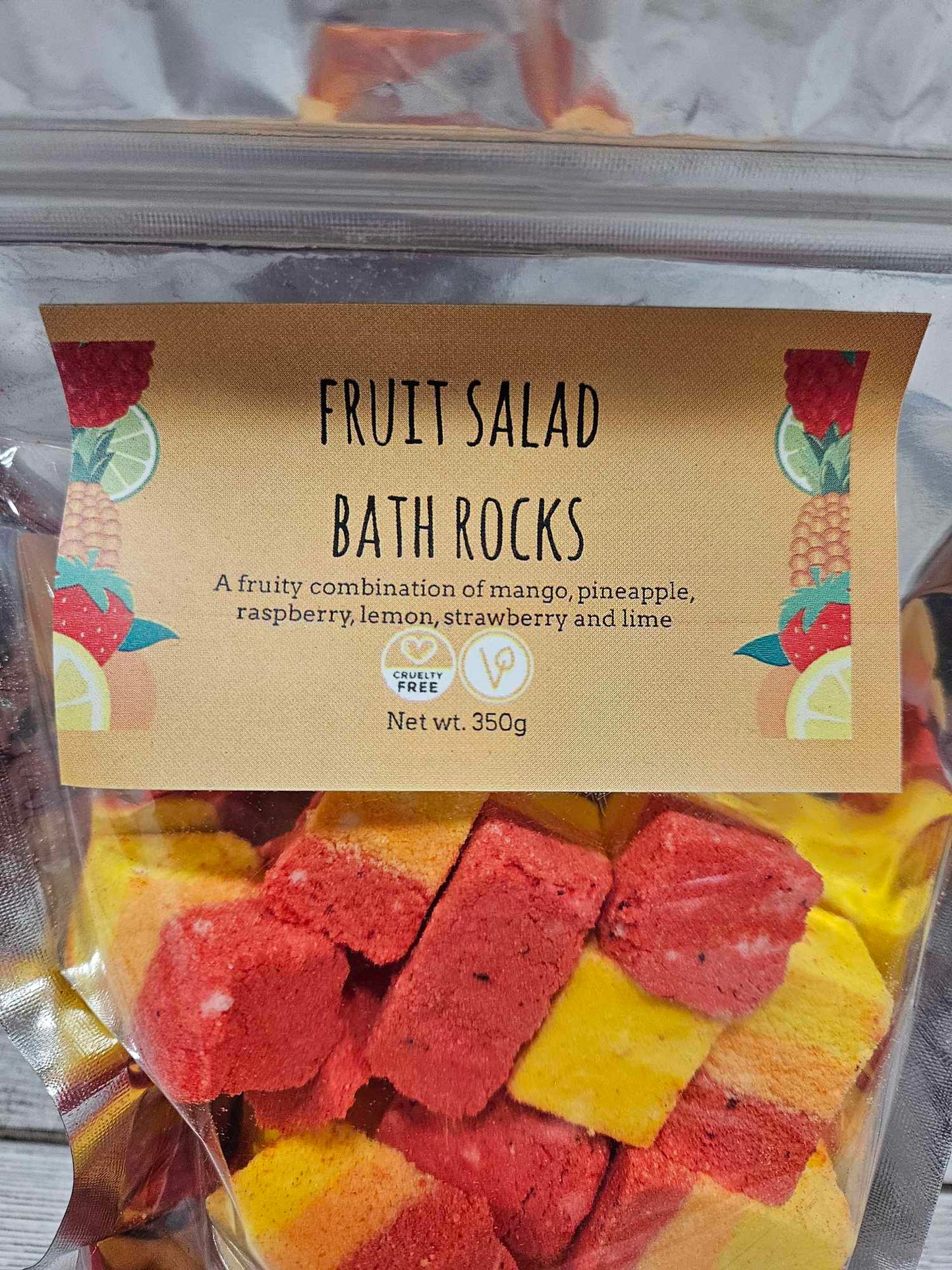 'Fruit Salad' Bath Bomb Rocks