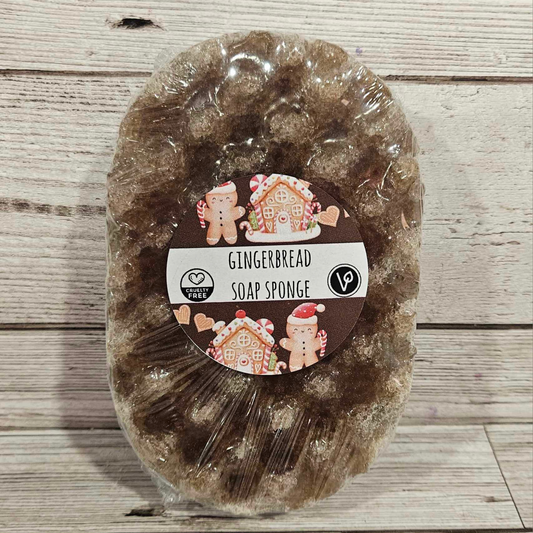 Gingerbread Soap Sponge