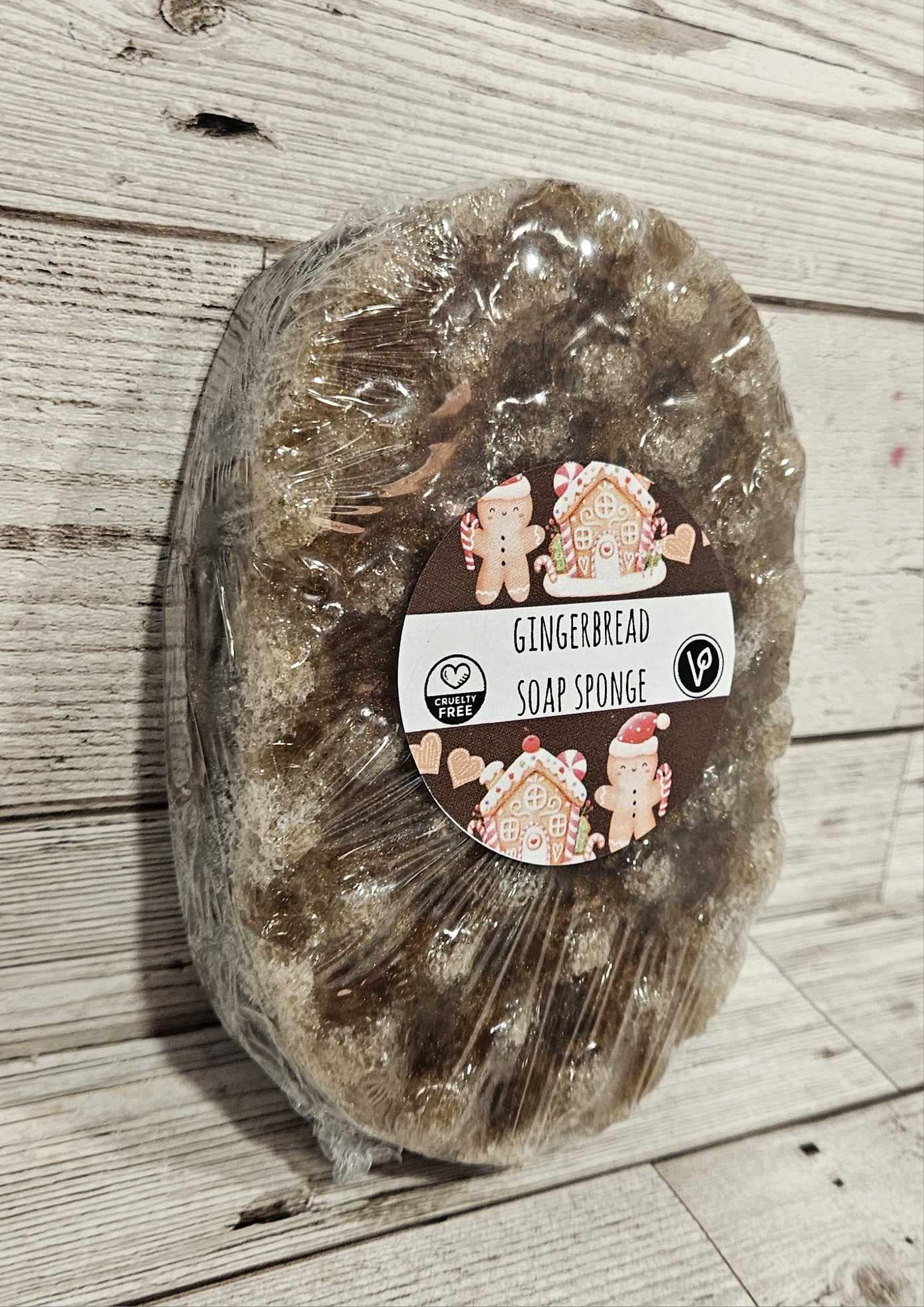 Gingerbread Soap Sponge