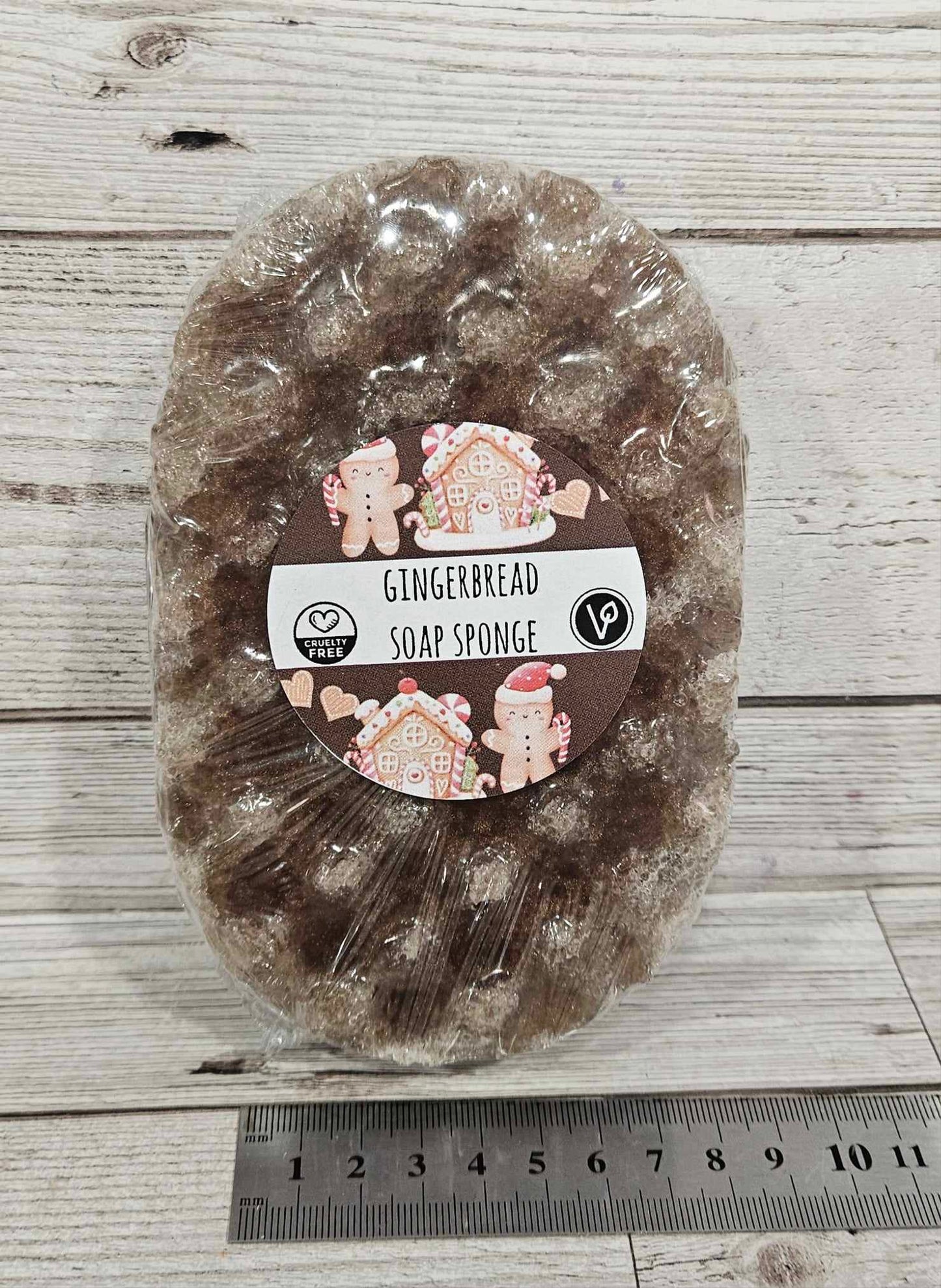 Gingerbread Soap Sponge