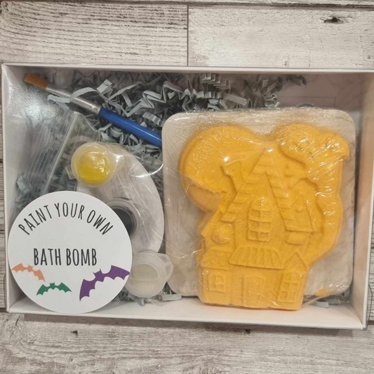 Haunted House Paint your own Bath Bomb kit