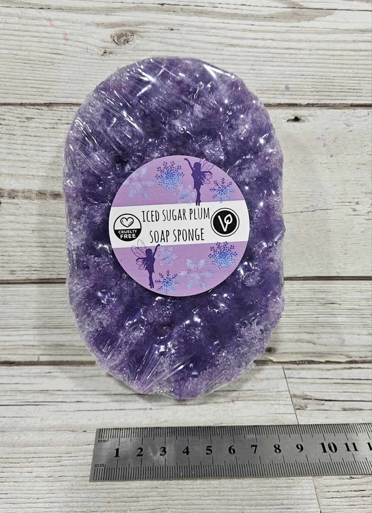Iced Sugar Plum Soap Sponge