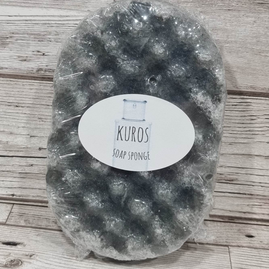 'Kuros' Exfoliating Soap Sponge (Fragrance is being discontinued)
