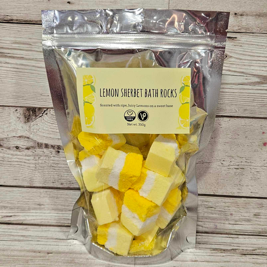 'Lemon Sherbet' Bath Rocks