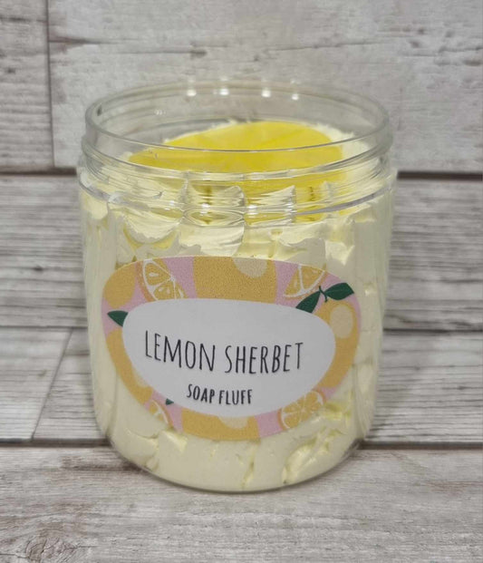 'Lemon Sherbet' Soap Fluff