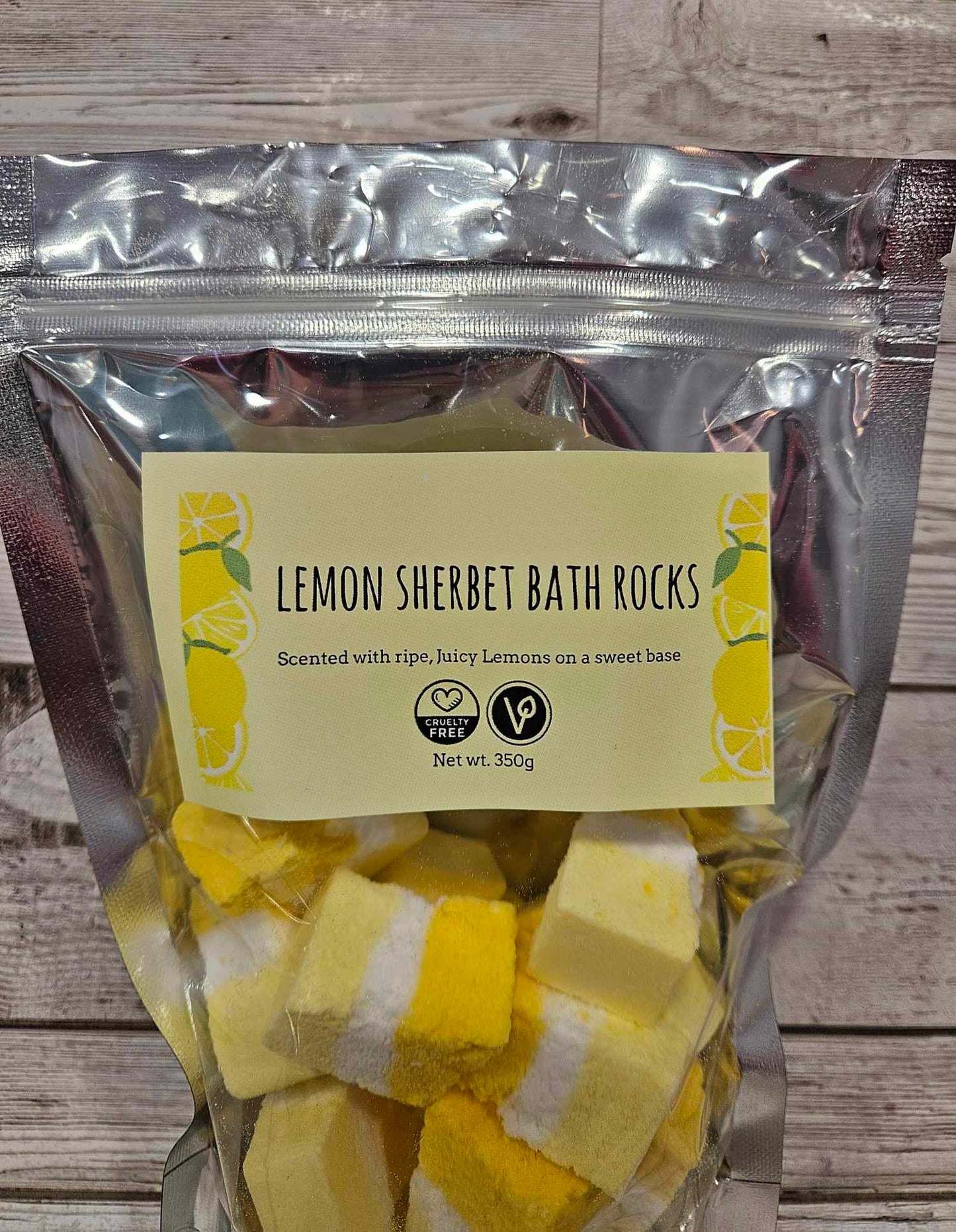 'Lemon Sherbet' Bath Rocks