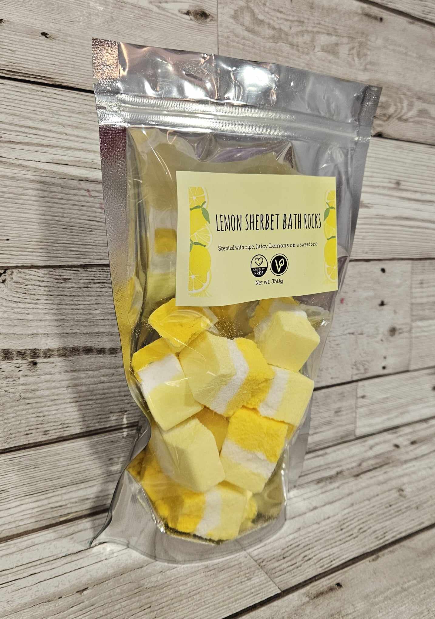 'Lemon Sherbet' Bath Rocks