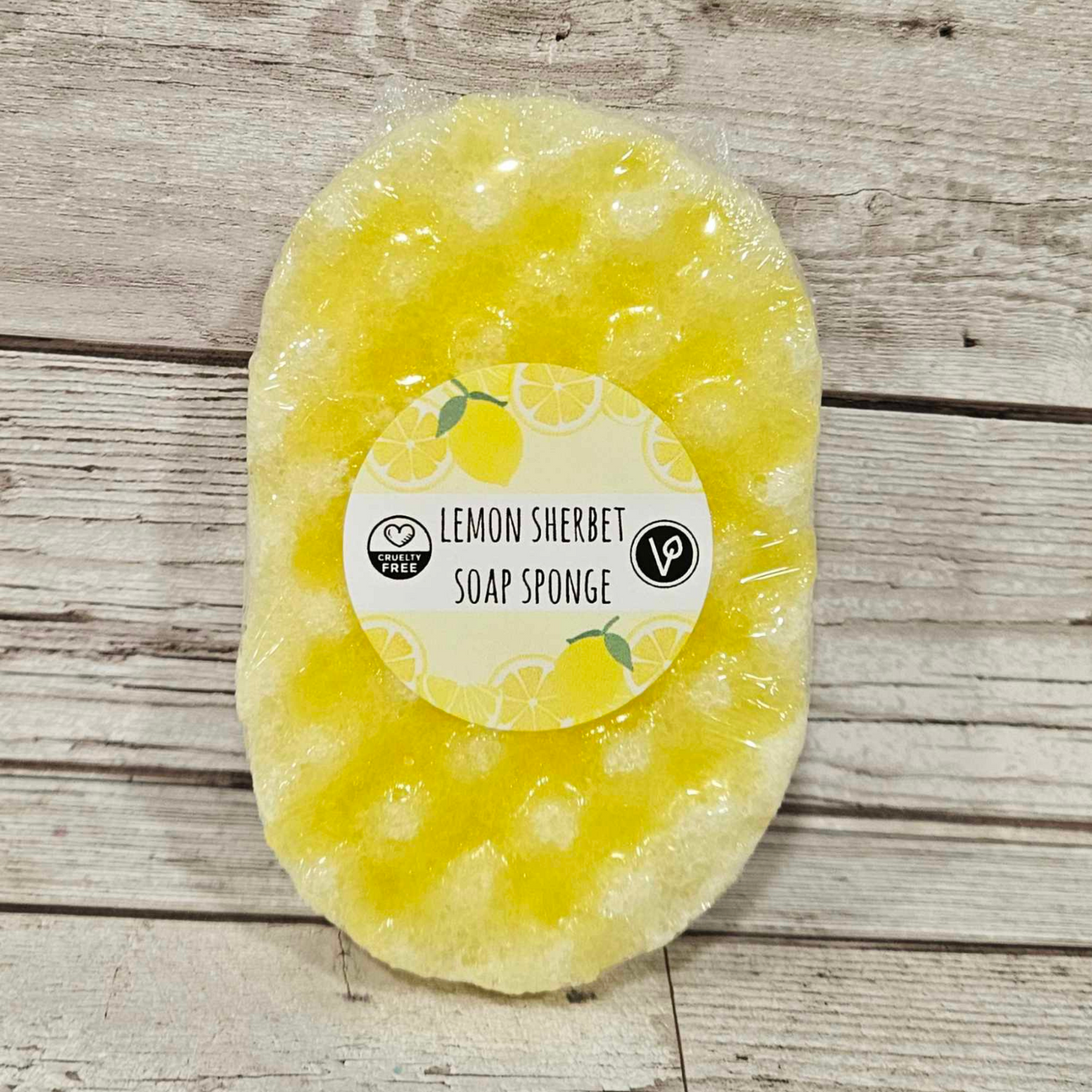 'Lemon Sherbet' Soap Sponge