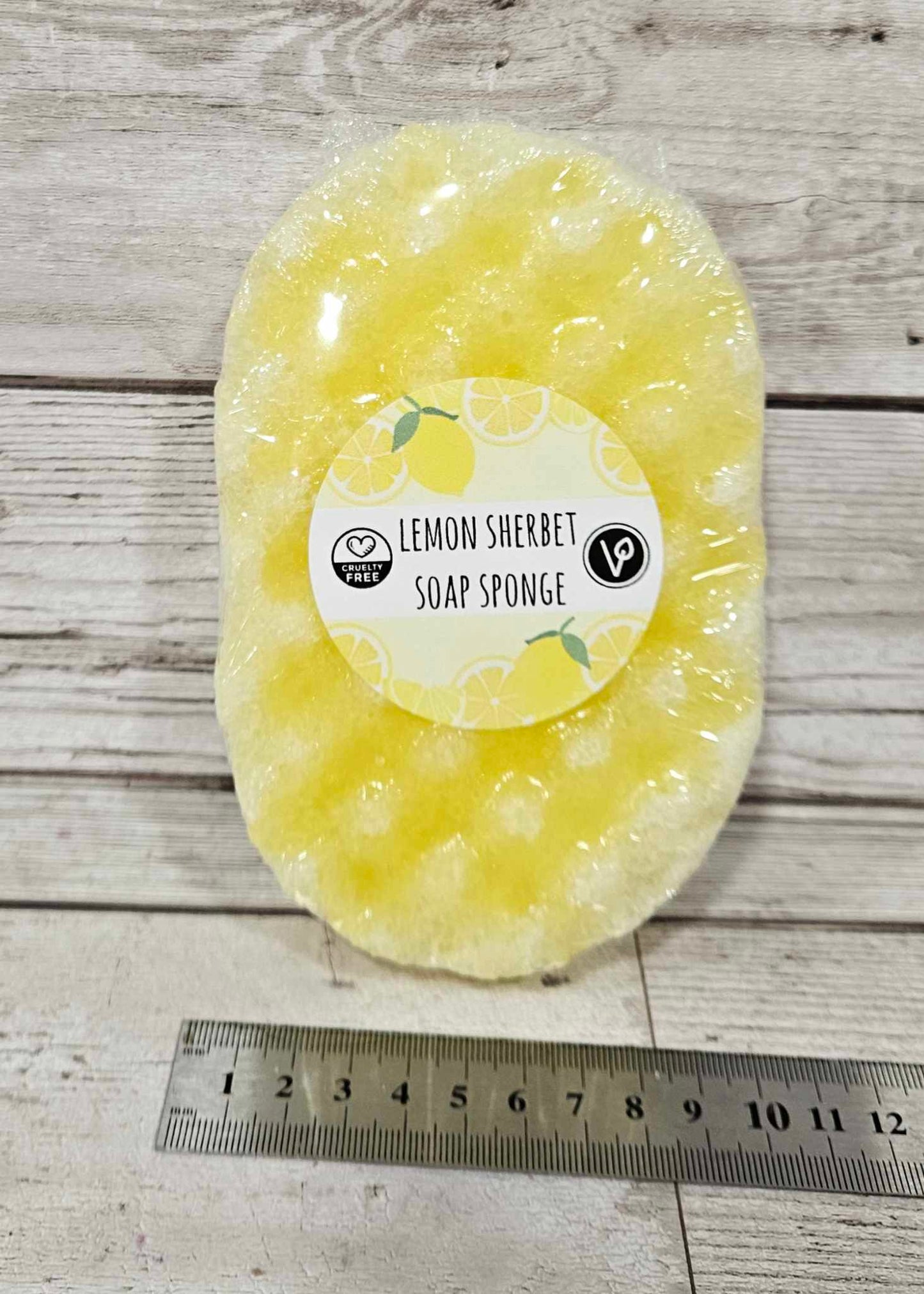 'Lemon Sherbet' Exfoliating Soap Sponge