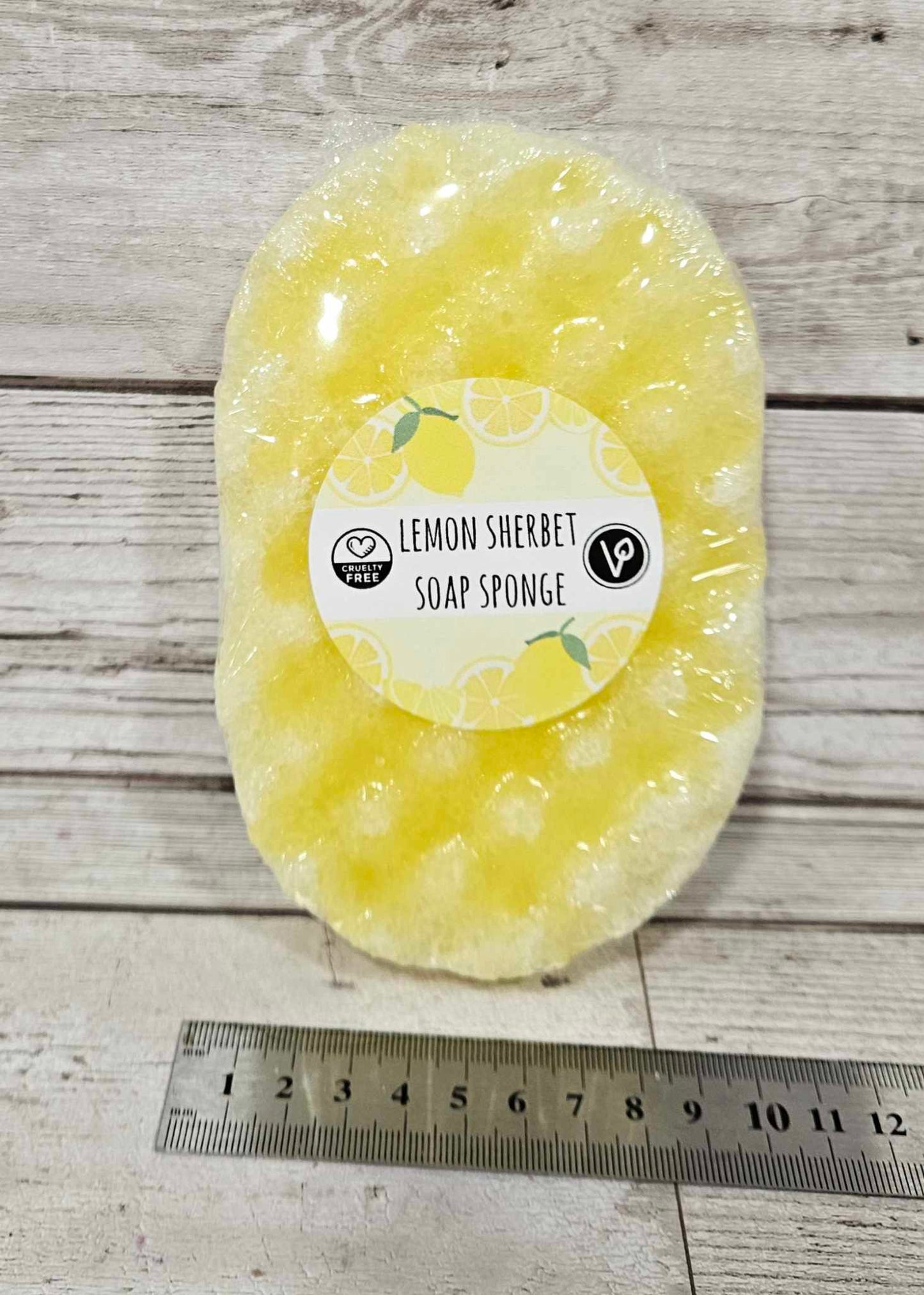 'Lemon Sherbet' Exfoliating Soap Sponge