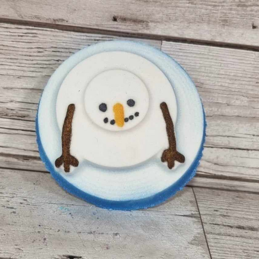 Melted Snowman Bath Bomb