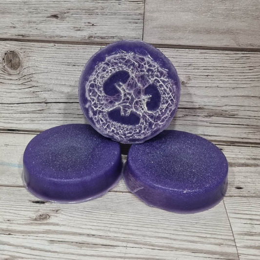 'Moondust' Loofah Soap Bar