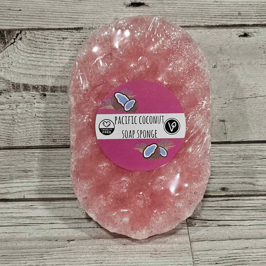 'Pacific Coconut' Exfoliating Soap Sponge