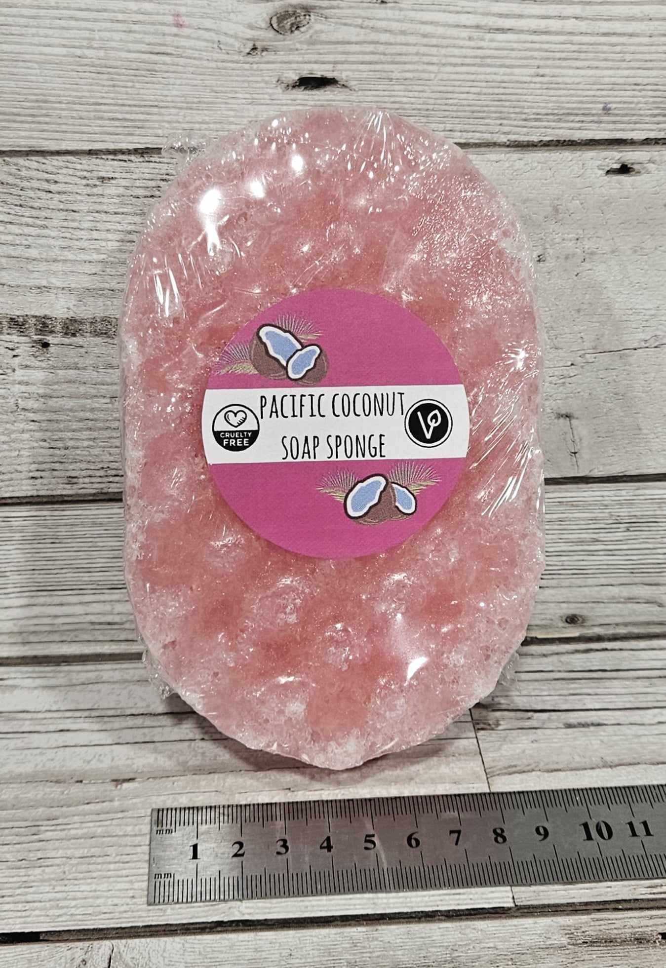 'Pacific Coconut' Exfoliating Soap Sponge