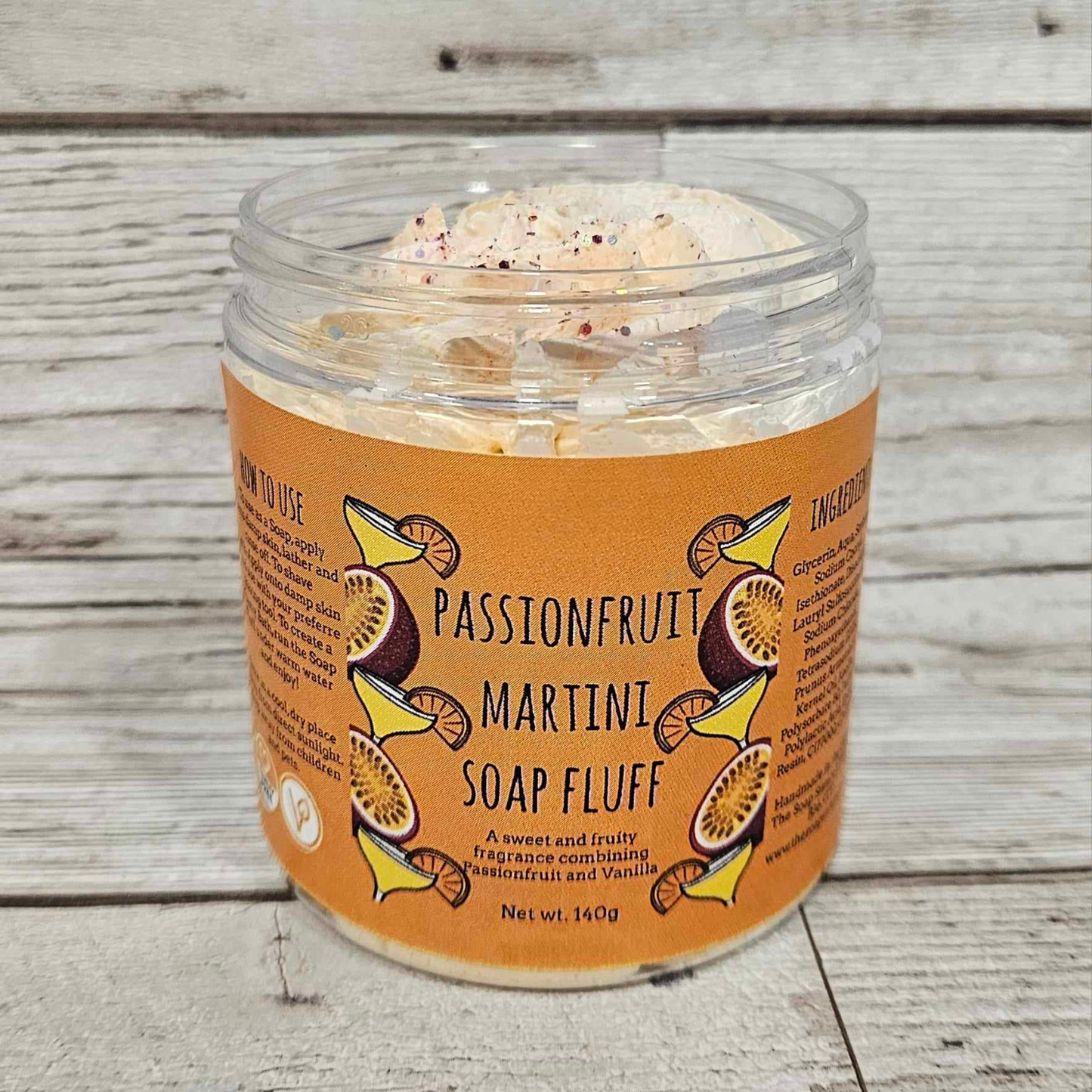 'Passionfruit Martini' Whipped Soap Fluff