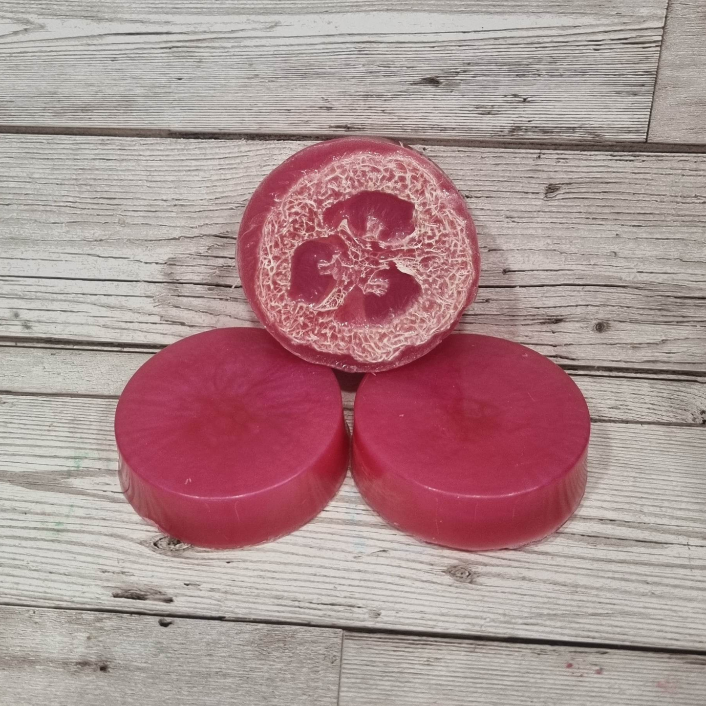 'Pink Grapefruit' Loofah Soap Bar