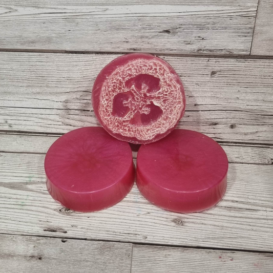 Pink Grapefruit Loofah Soap Bar