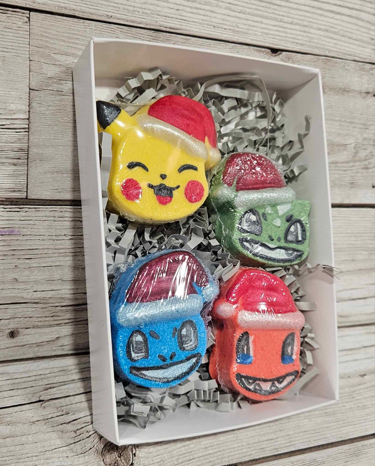 Poke Christmas Minis Bath Bomb Gift Set