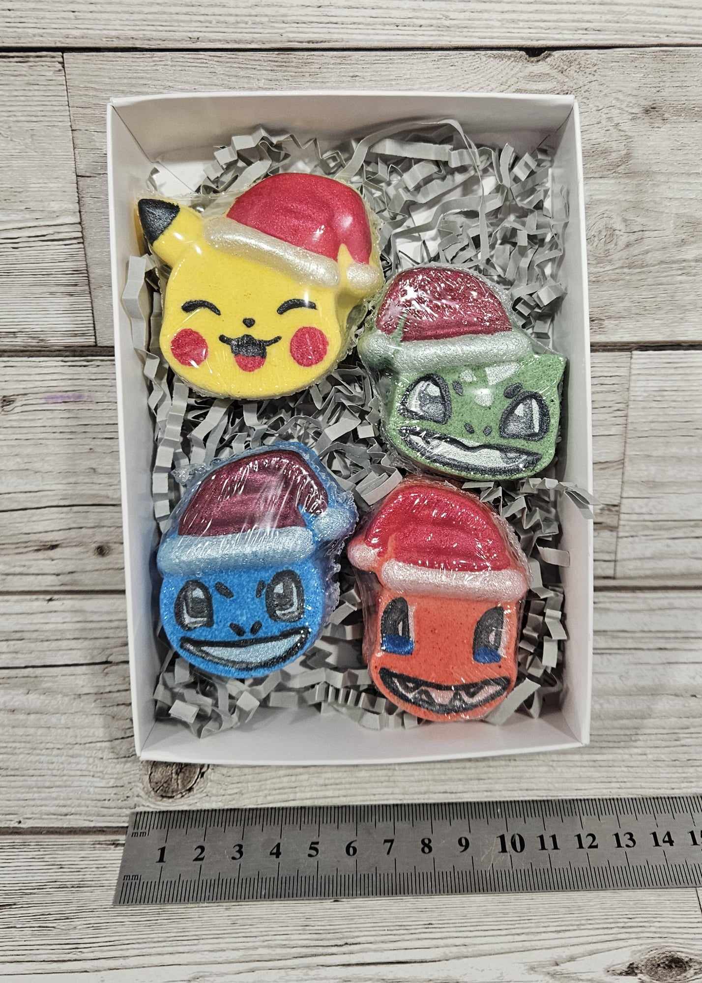 Poke Christmas Minis Bath Bomb Gift Set