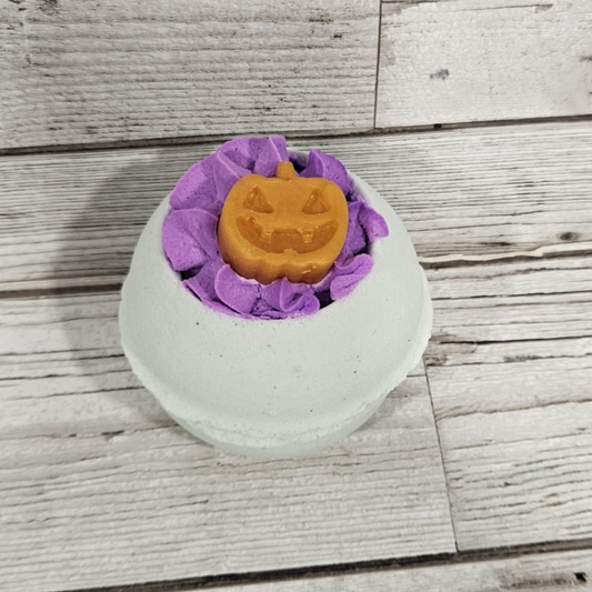 Pumpkin Whipped Top Bath Bomb