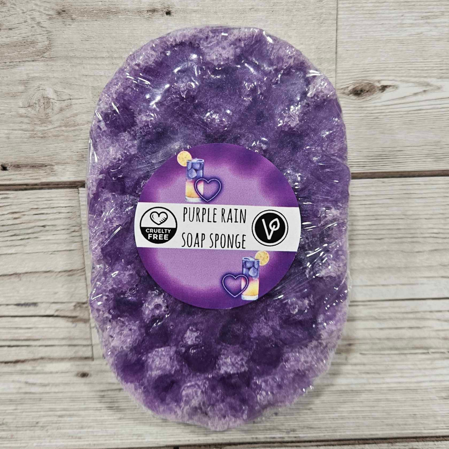 'Purple Rain' Soap Sponge